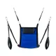 Rectangle Fabric Sling - teljességében kék pamut hinta