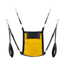 Rectangle Fabric Sling – prémium sárga hordszíj szett