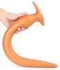 Hosszú Eel Plug M - prémium intim kényeztető 38 x 4,5 cm