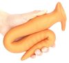 Hosszú Eel Plug M - prémium intim kényeztető 38 x 4,5 cm