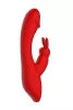 Red Revolution Vibrátor G-pont stimuláló, két motoros, töltő 21 cm fekete