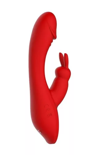 Red Revolution Vibrátor G-pont stimuláló, két motoros, töltő 21 cm fekete