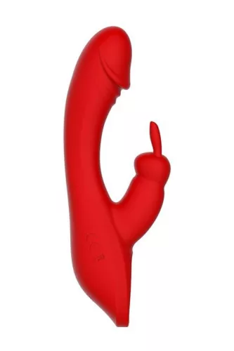 Red Revolution Vibrátor G-pont stimuláló, két motoros, töltő 21 cm fekete