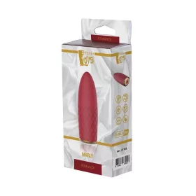   Romance Vibrátor 3 sebesség 7 ritmus USB-töltés vízálló bordó