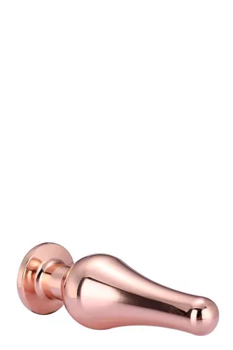 Gleaming Love Anál plug Kő díszítéssel 11 cm Aranyrózsa