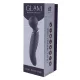 Glam Vibrátor Kettős Végű G-pont Stimuláló - 21,5 cm Fekete