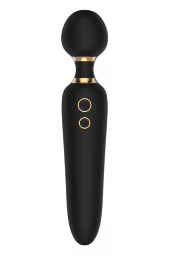 Elite Dual Wand Vibrátor Kettős motor, 3 sebesség, 7 ütem 23 cm fekete