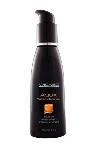 Wicked Aqua sós karamell ízesítésű 120 ml e-liquid