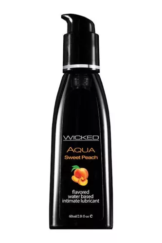 Wicked Aqua Sweet Peach ízesített e-cigaretta 60 ml