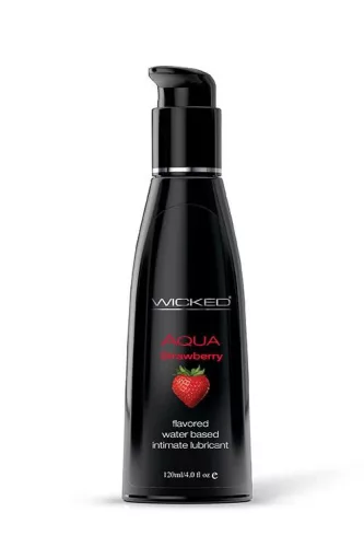 Wicked Aqua eper ízesítésű víz 120ml