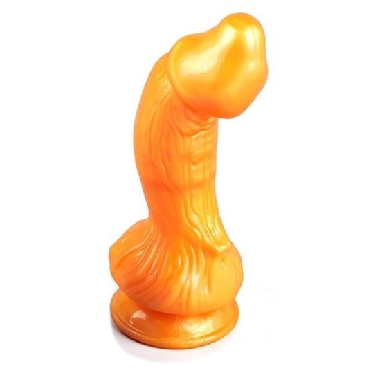 Phenix – prémium sárga dildó 16 x 5,5 cm
