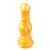 Wolf – prémium sárga dildó 17 x 5,7 cm