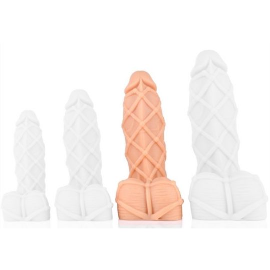 Grid Dildo L 19 x 6cm