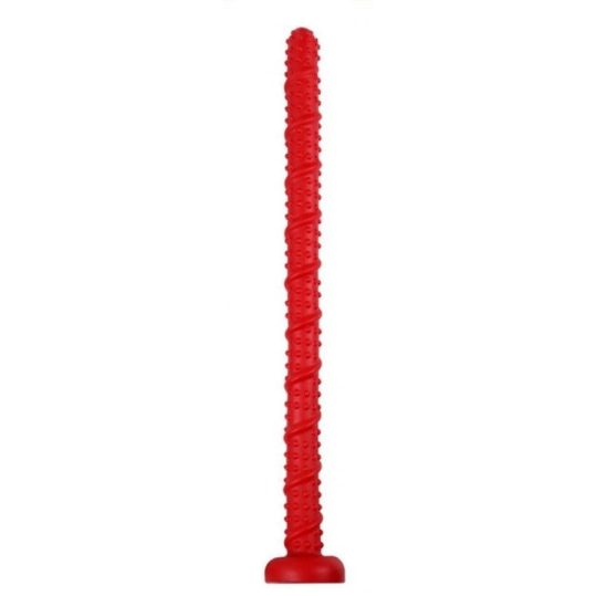 Hosszú dildó spirális felszínnel – 50 x 3,5 cm