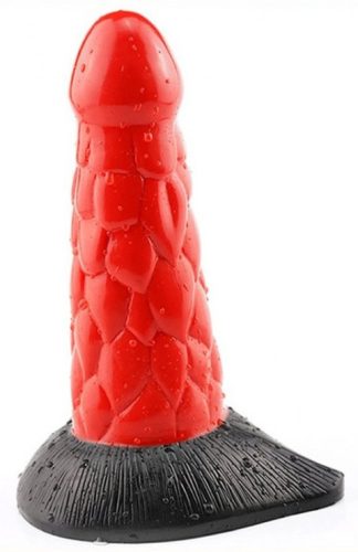 Monster Scales – prémium dildó 16 cm hosszú, 6 cm átmérőjű