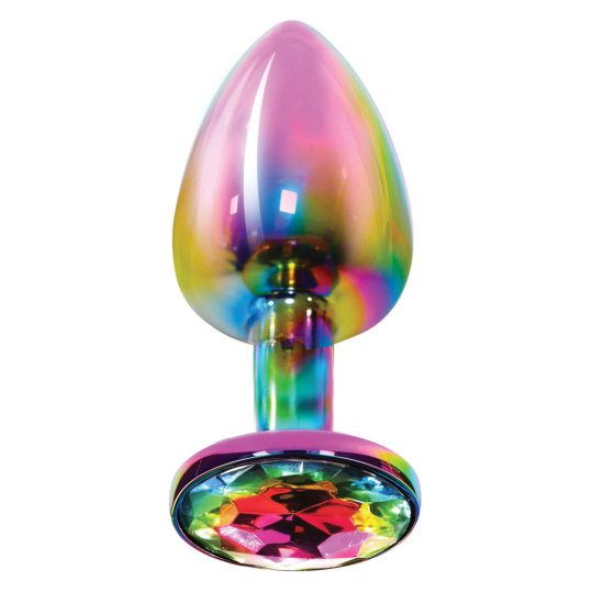 Twilight Rainbow – színes, prémium vibrátor 7 x 3,5 cm