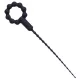 Vibráló húgycsőpálca O-gyűrűvel – 17,5 cm, 3-8 mm átmérő