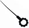 Vibráló húgycsőpálca O-gyűrűvel – 17,5 cm, 3-8 mm átmérő