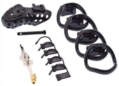 XGuard – stílusos fekete férfi önmegtartó ketrec