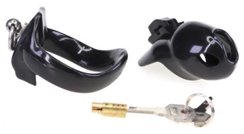 No Touch – prémium fekete intimitás ketrec 8,5 x 3 cm