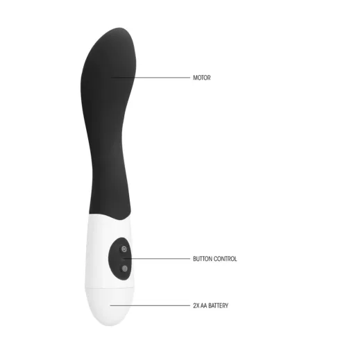 Bend Vibrátor G-pont stimuláló 10 mód 19 cm fekete rózsaszín lila