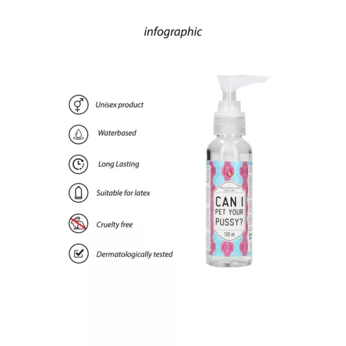 Can I Pet Your Pussy Maszturbációs síkosító 100 ml