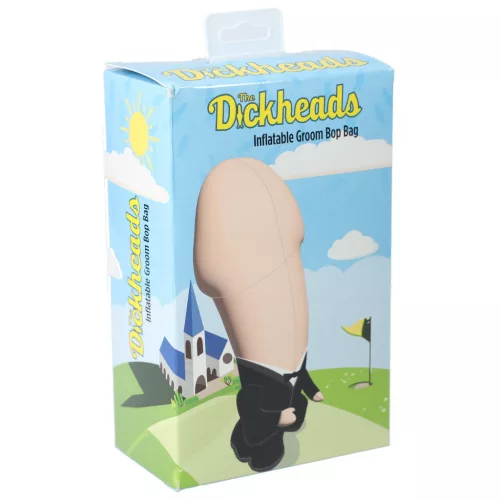 Inflatable Groom Bop Bag rongybaba (natúr)