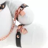Rabbit Bondage bársonyos fehér nyúl kötöző nagy méret
