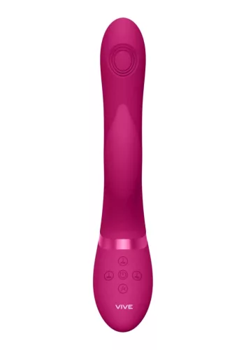Aimi Vibrátor Rezgő, G-pont stimuláló, 10 mód USB-töltés, Vízálló Rózsaszín