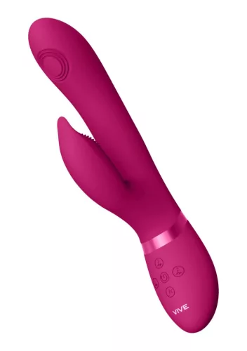 Aimi Vibrátor Rezgő, G-pont stimuláló, 10 mód USB-töltés, Vízálló Rózsaszín