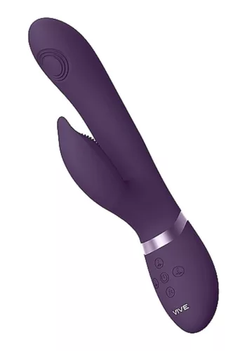 Aimi Vibrátor Rezgő, Többfunkciós, Vízálló 22,3 cm Lila