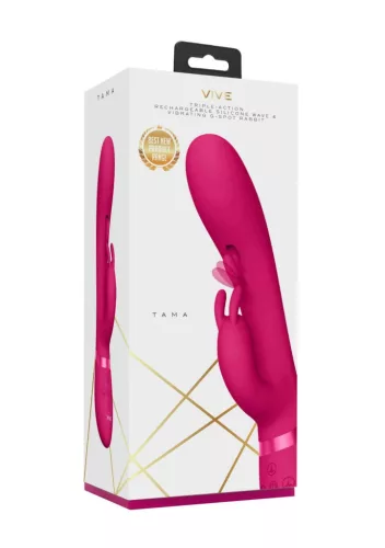 Vive Vibrátor 10 funkció, G-pont és csikló stimuláló 27,6 cm rózsaszín