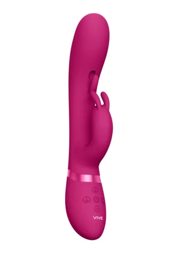 Vive Vibrátor 10 funkció, G-pont és csikló stimuláló 27,6 cm rózsaszín