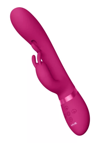 Vive Vibrátor 10 funkció, G-pont és csikló stimuláló 27,6 cm rózsaszín
