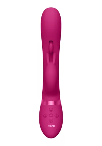 Vive Vibrátor 10 funkció, G-pont és csikló stimuláló 27,6 cm rózsaszín