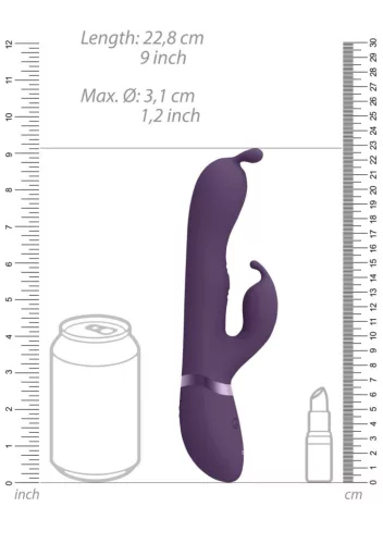 Vive Vibrátor G-pont stimuláló, pulzáló hullám, csendes, vízálló 12,7 cm fekete