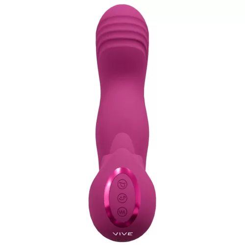 Vive Vibrátor Többmotoros, G-pont masszázs, Újratölthető 10 cm fekete