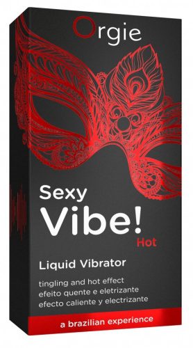 Sexy Vibe Hot – stimuláló érzéki zselé 15ml