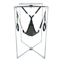   Kit Sling Tissu Triangle – elegáns fekete-homok sling beállítással