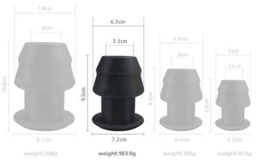 Plug Tunnel San Ano L – prémium intim dugó 9 x 7 cm