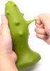 Monster Spike – prémium szilikon anál dugó M 12 x 4.5 cm zöld