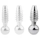 Screw – Prémium pénisz plug, 2.5 cm hosszú, 10 mm átmérőjű