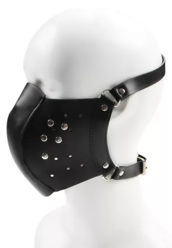 Fekete Punk Álarc - stílusos védelem és titokzatosság