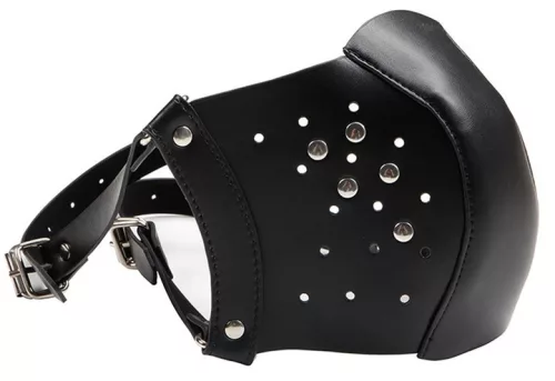 Fekete Punk Álarc - stílusos védelem és titokzatosság