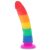 Rainbow Unicorn – színes dildó játék 15 x 3.5 cm