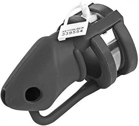 Birdlocked – prémium szilikon mesterkérőzár, fekete