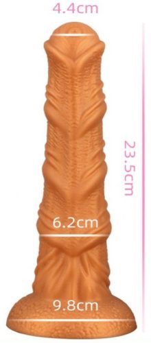 Silicone RibHorse – prémium szilikon dildó 21 x 5,5 cm