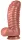 Dildo Monster Carapace – prémium barna dildó 22 x 10 cm