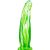 KOAL Dildo – érzéki zöld-fehér intim kényeztető 25 cm