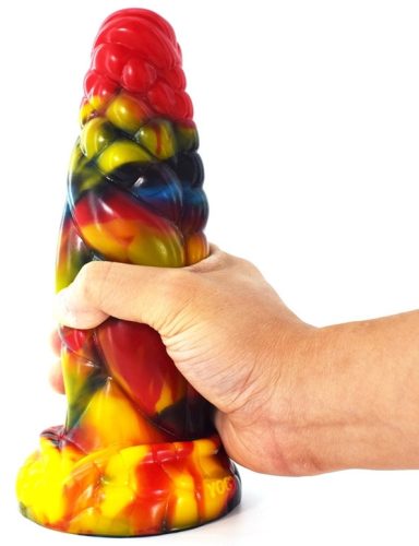 Pythor Dildo – színes, 17 cm-es prémium kivitel